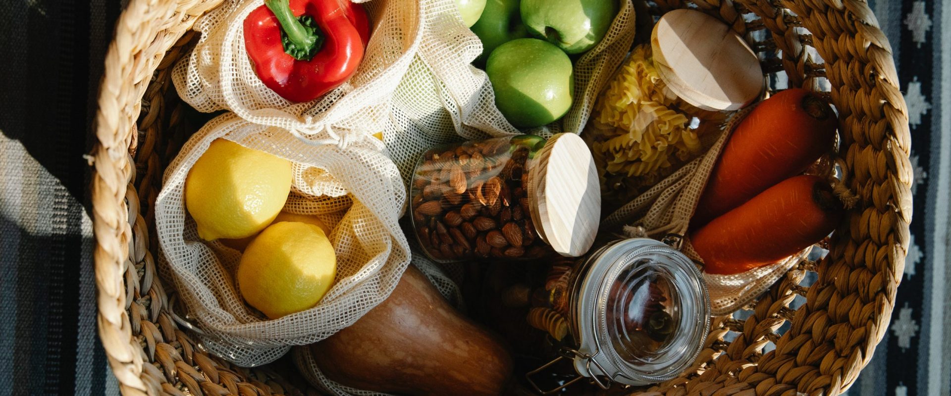 nutrient deficiencies basket of healthy food