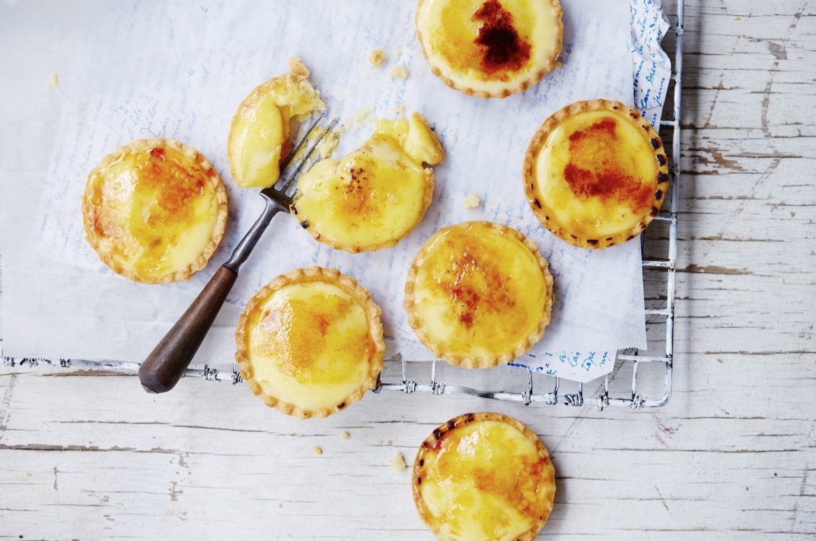 Marmalade creme brûlée tarts