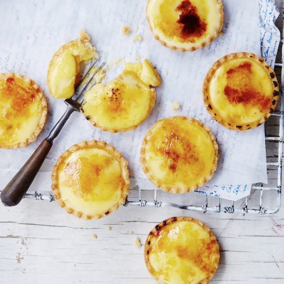 Marmalade creme brûlée tarts