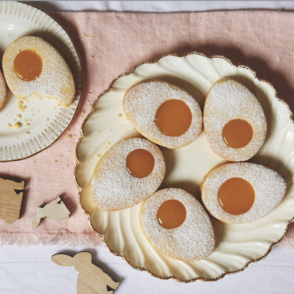 Easter egg biscuits