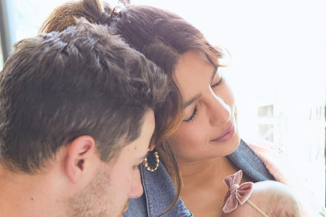 A first look at Priyanka’s daughter, Malti Marie!