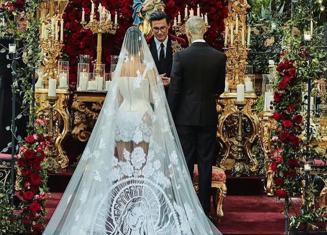 Kourtney Kardashian weds in Portofino