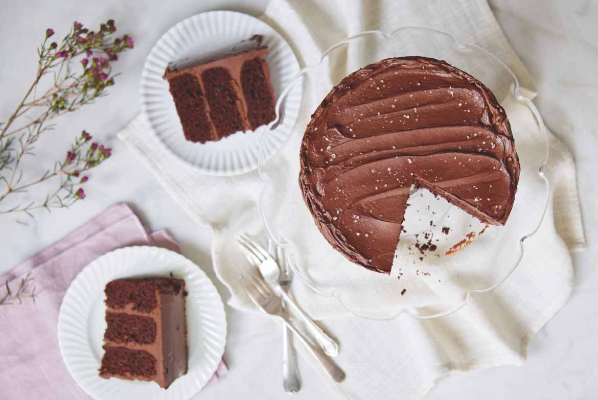 Chocolate soured cream cake recipe