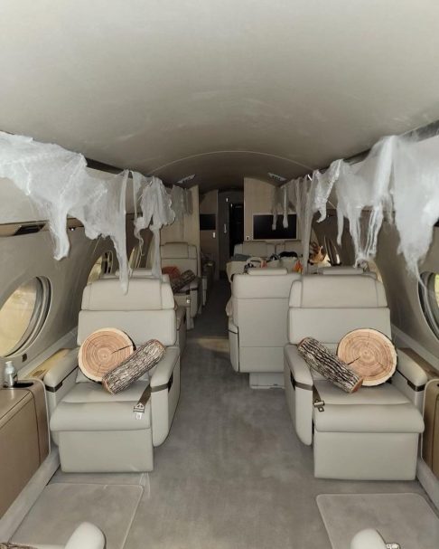 north west's 9th birthday party camp north private jet kim air