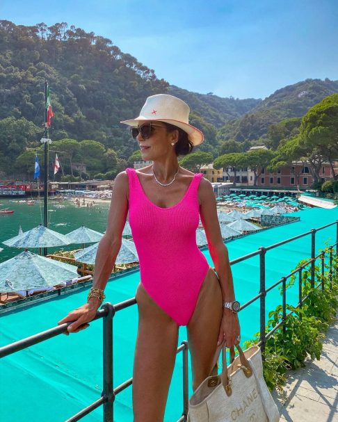 bethenny frankel on holiday in italy