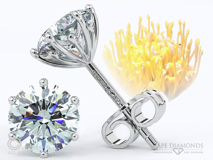 Win a pair of diamond earrings with Cape Diamonds
