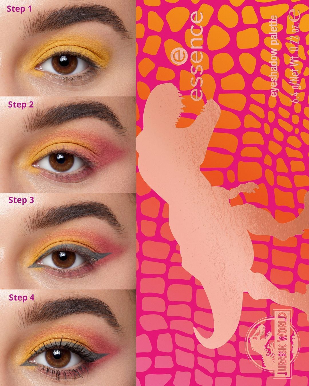 Dinosaurs beauty icons thanks to Jurassic Trend Edition by essence