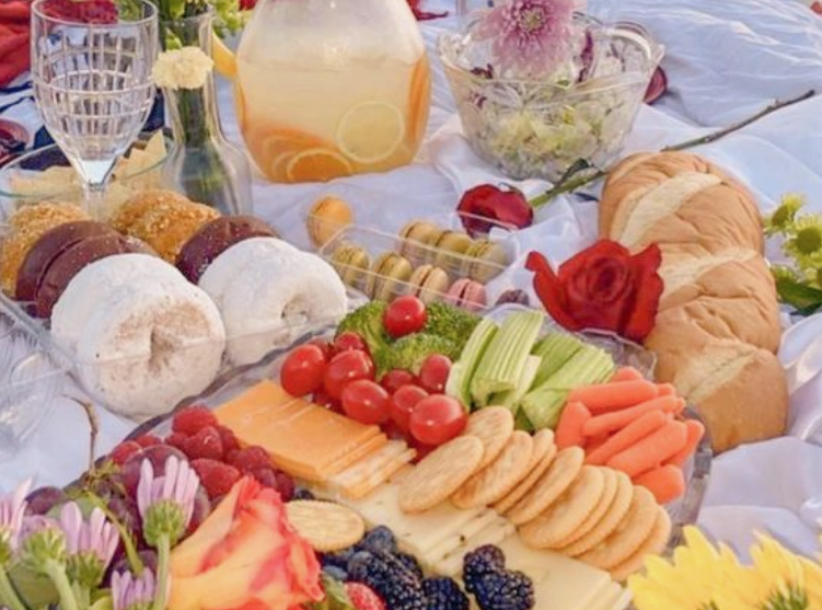 The Rainbow Picnic Challenge has us packing our baskets already