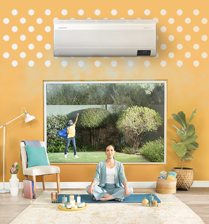 Make winter warmer with Samsung’s WindFree™ Air Conditioner