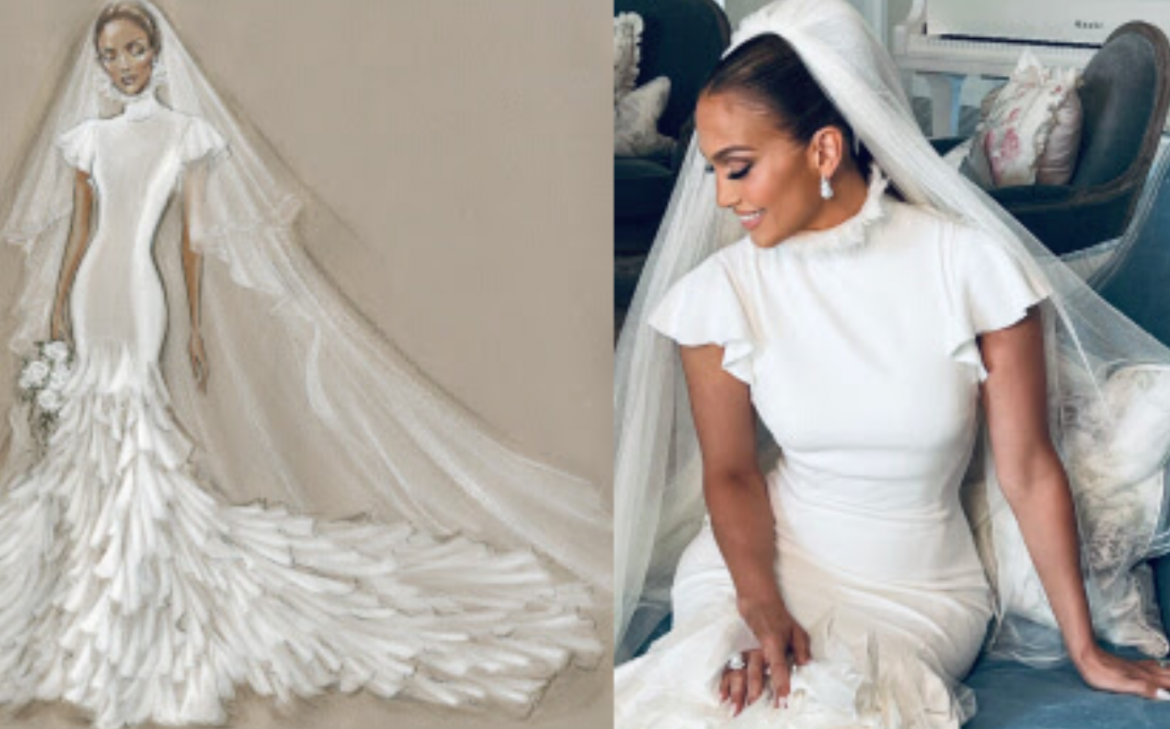 Pics: JLo’s 3 dreamy wedding dresses by Ralph Lauren