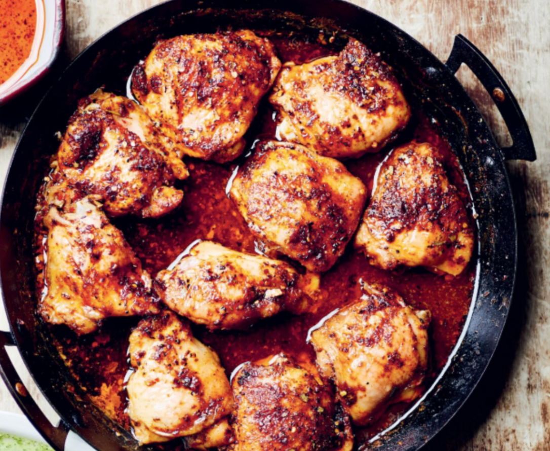 Butter-bath chicken with piri piri to make your weekend tasty