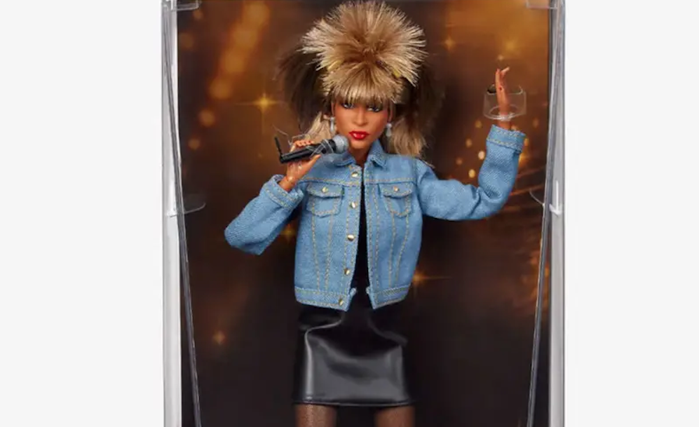 Tina Turner honoured as a Barbie doll