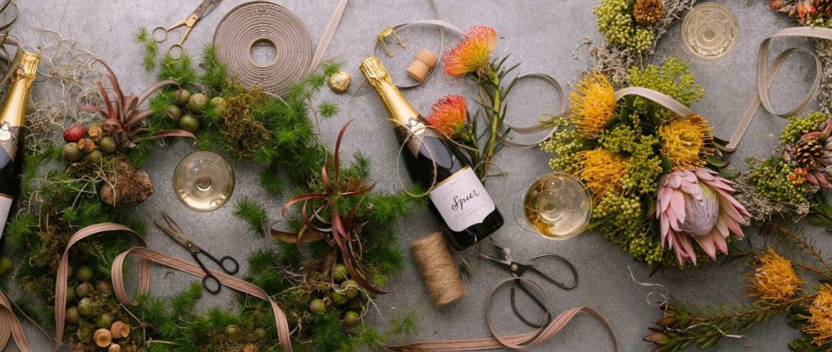 Spier combines bubbles and flowers to host a fabulous festive workshop