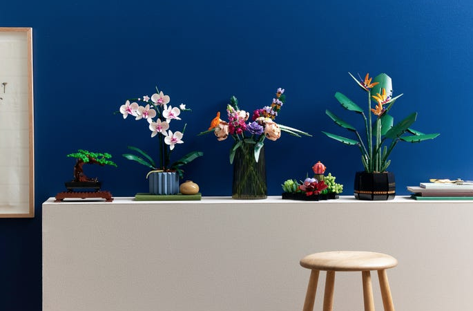 Meet the immortal flowers that have LEGO serving up decor inspiration