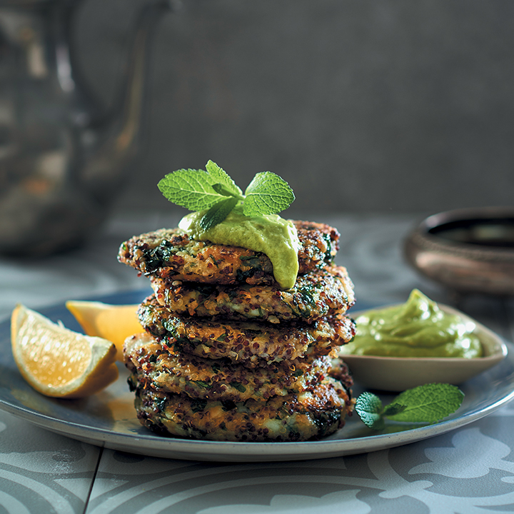 Meat-free Wednesdays – Spicy Potato Fritters with Avo Mayonnaise Recipe