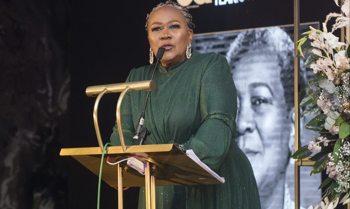 Connie Chiume wins her third Lifetime Achievement Award for the year!