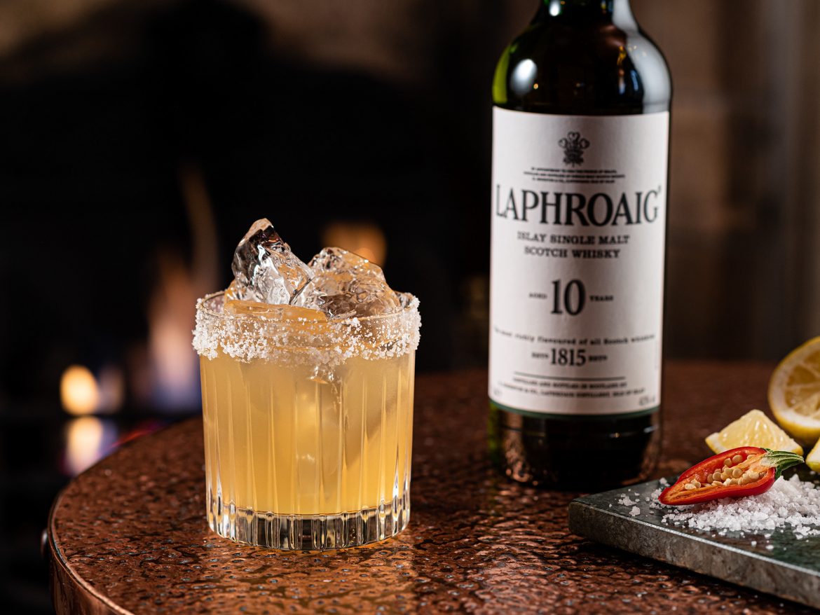 Whiskey cocktails for summer fun, anyone? Here’s a few recipes from Laphroaig