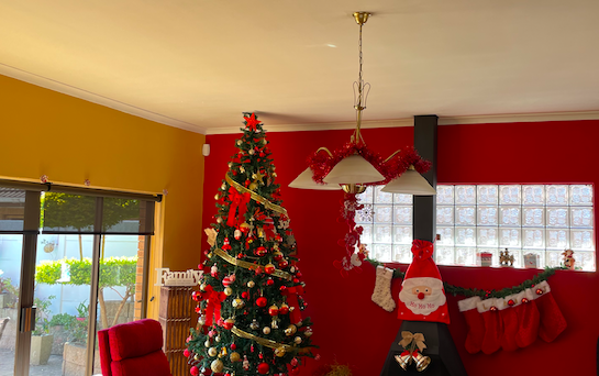 “It looks like Christmas threw up over my house” – Here’s how we decorate our home