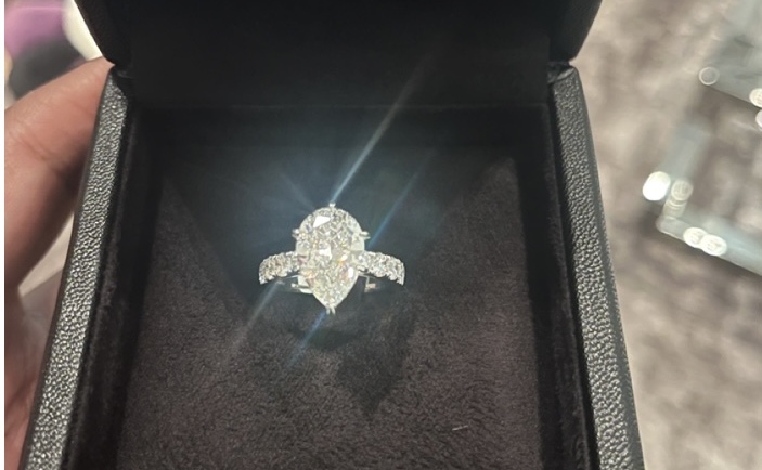 Is Cher engaged, or did she just get a sparkling diamond for Christmas?