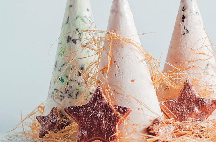 Ice cream Christmas trees recipe? Yes please!