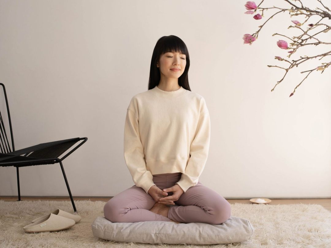 Marie Kondo – the decluttering queen – now embraces the mess