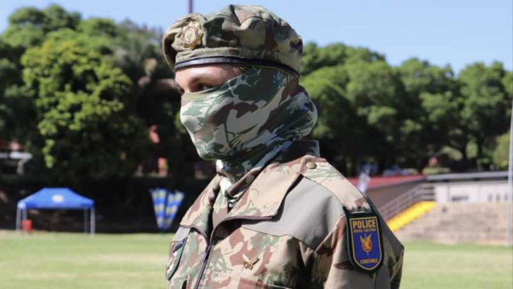 First SA woman to complete the Special Task Force training programme