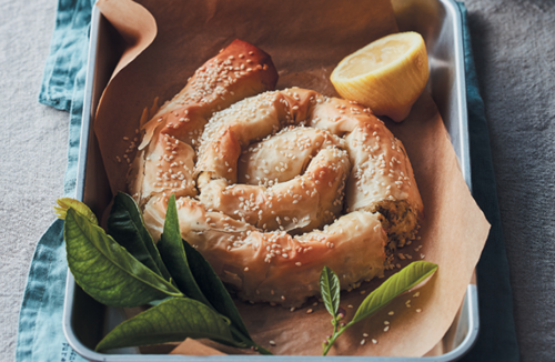 Spiral in the best way with this cheesy phyllo recipe