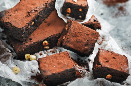 Chocolate brownies without gluten or sugar!
