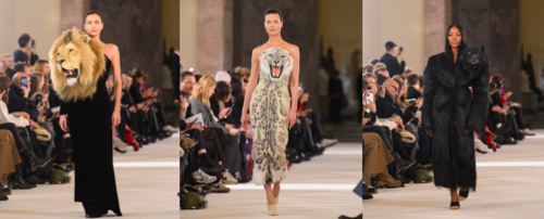 The runway got wild at the Schiaparelli Paris Couture Week 2023 show