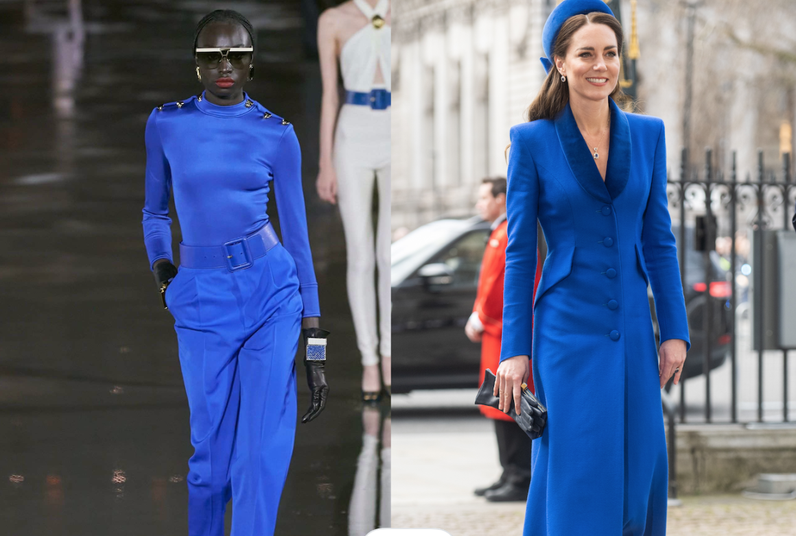 Move over Viva Magenta, we’re settling into our Cobalt Blues