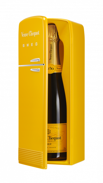 Veuve Clicquot Rose in SMEG Fridge Box - Premier Champagne