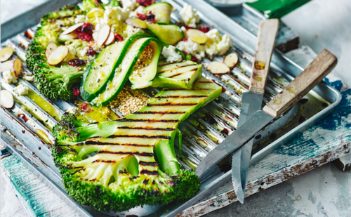 Fancy a meat-free meal for dinner? Try braaied broccoli steaks with quinoa