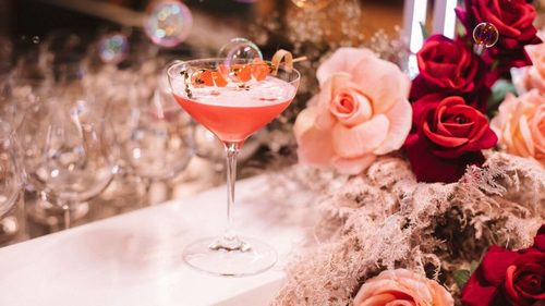 Friday night mocktails – Turkish delight & thyme deliciousness