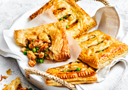 The ultimate cozy weekend snack! Butter chicken hand pies
