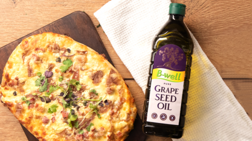 Discover the culinary delights of Grapeseed Oil with B-well