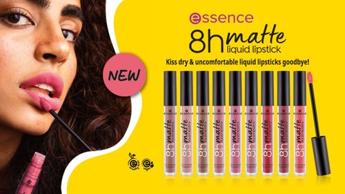 essence launches new 8H Matte Liquid Lipsticks!