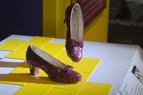 A man has been charged with stealing Dorothy’s teleporting slippers