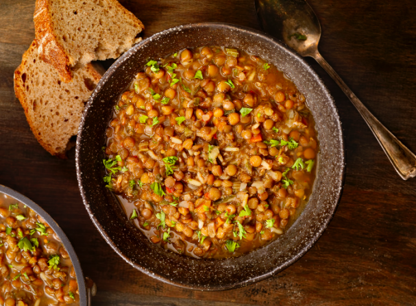 lentil and veg soup