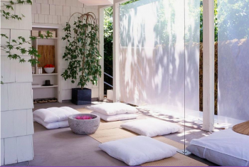 a meditation room