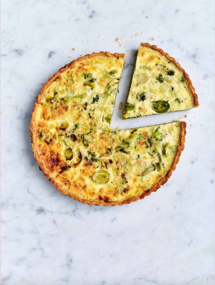 Whip up this zucchini quiche in no time