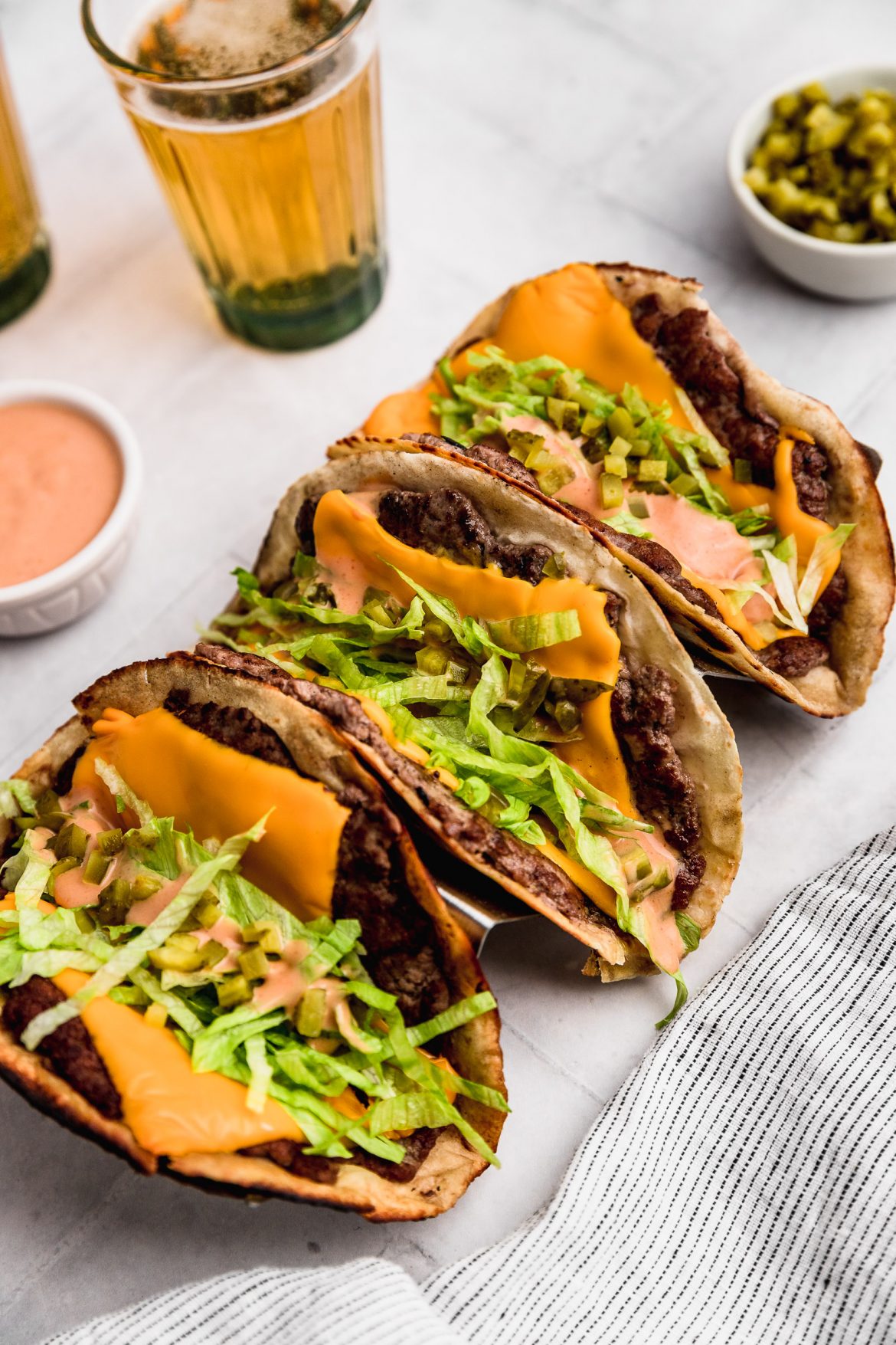 Try these trending Big Mac smash tacos