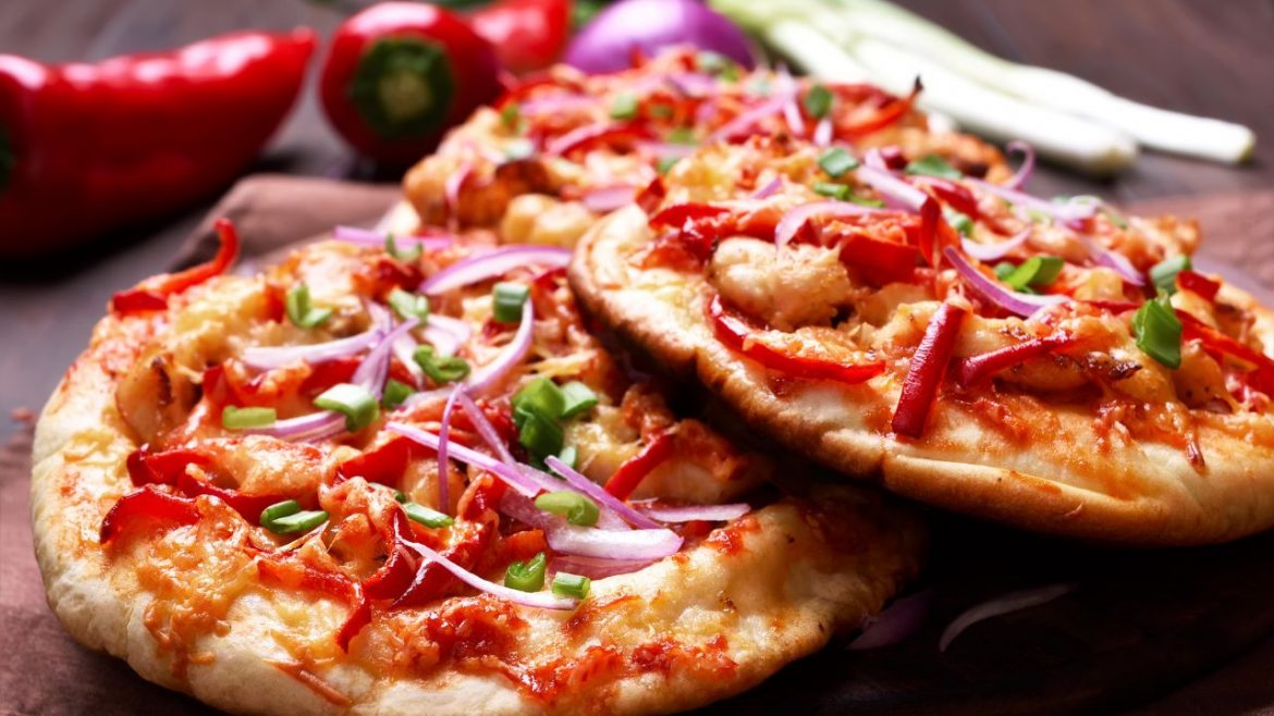 Craving pizza? These chilli naan version is a winner!