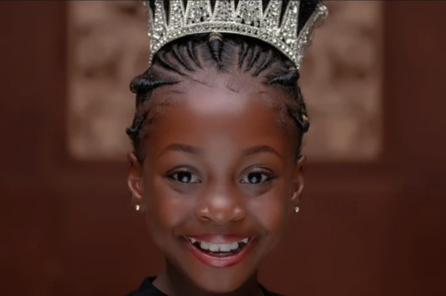 Eight year old from Limpopo crowned winner at global pageant in Bulgaria