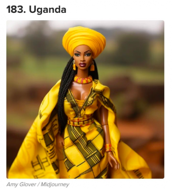 Ugandan AI Barbie