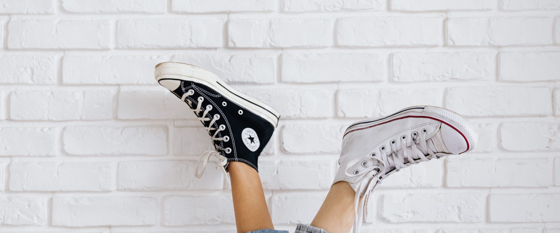 white converse sneakers