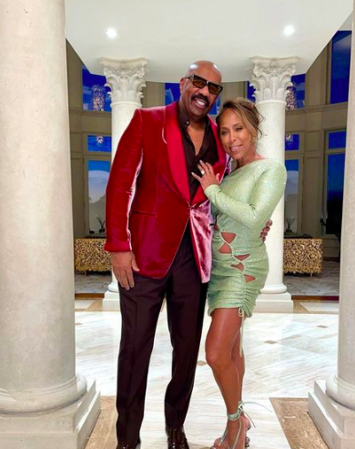 Steve Harvey’s wife sets the record straight amid cheating rumours