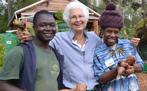 Founder of Soil for Life, Pat Featherstone, teaches how to live from the soil