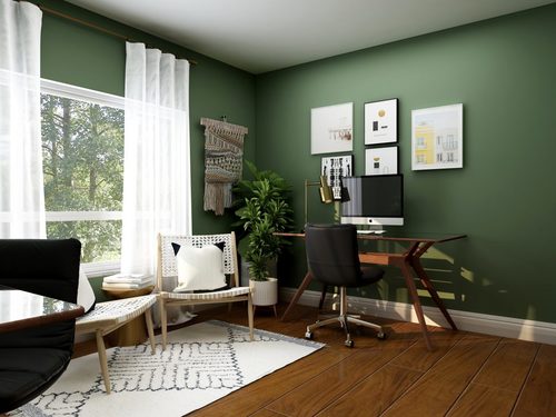Keep your home office productive with colour psychology