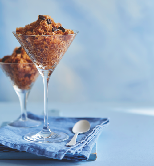 Espresso martini granita
