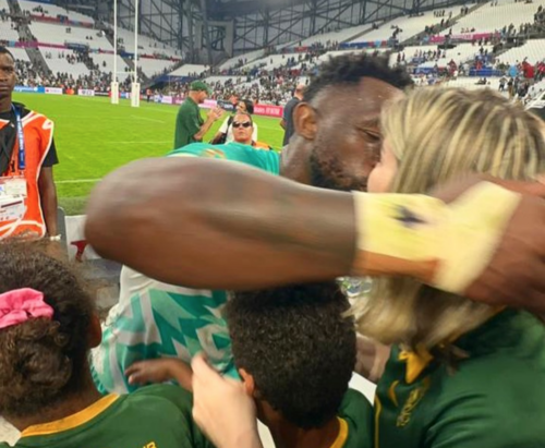SEE: Rachel Kolisi cheerleads Siya through Rugby World Cup